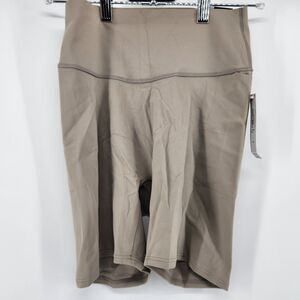 NWT Victoria's Secret Women's Large Tan VSX Elevate 5" Bike Shorts